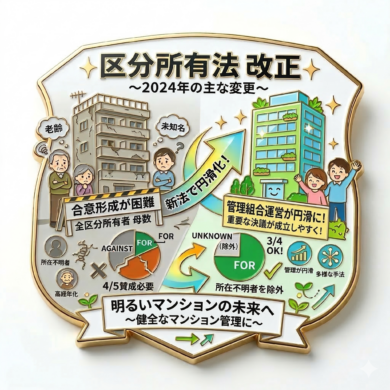 区分所有法改正のイメージ