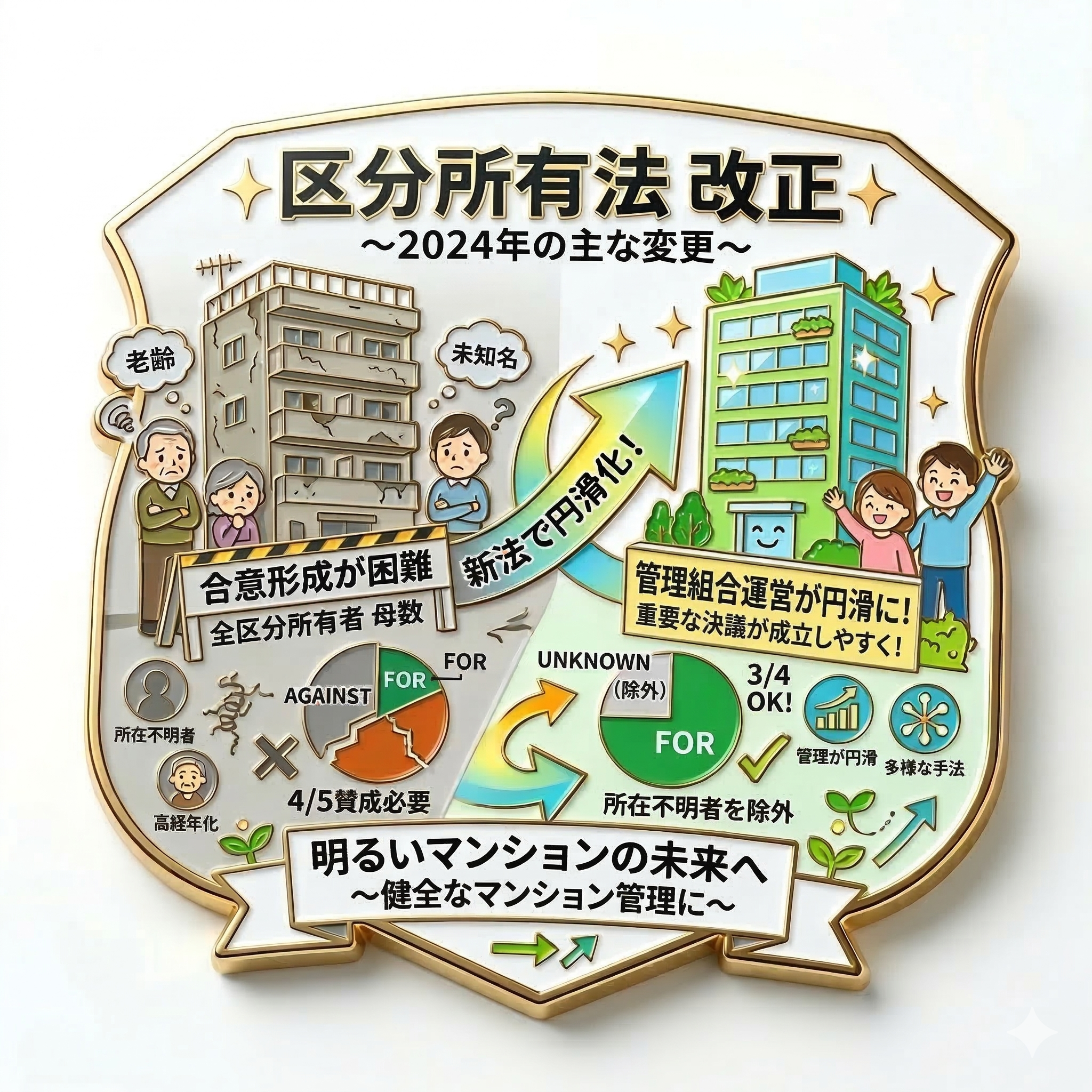区分所有法改正のイメージ